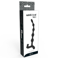 Addicted Toys Anal Beads 22cm Black