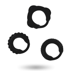 Addicted Toys  C-ring Set Black