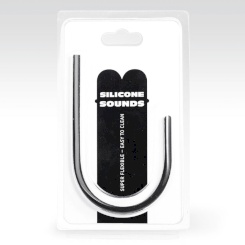 All Black 10mm Silicone Urethral Probe