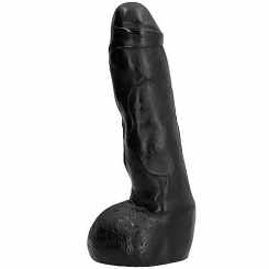 All  musta - dildo realistinen 19 cm