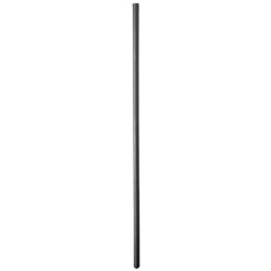 All  Musta - 6mm Urethral Probe Silikoni