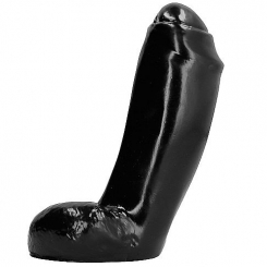 All  Musta - Dildo Realistinen 18 Cm