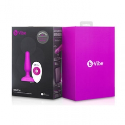 B-vibe - novice kaukosäädettävä anustappi  fuksia 10