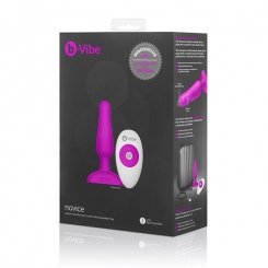 B-vibe - novice kaukosäädettävä anustappi  fuksia 5