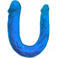 Seven creations - tupla penis 30 cm  purppura