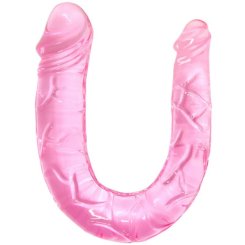 Seven creations - tupla penis 30 cm  purppura