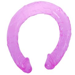 Seven creations - tupla penis 30 cm  purppura