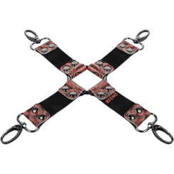 Begme - punainenedition premium vegan nahka hog tie 2