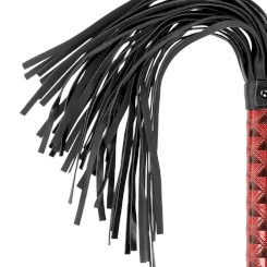 Begme - punainenedition vegan nahka flogger 1