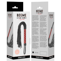 Begme - punainenedition vegan nahka flogger 3