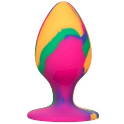 Calexotics - cheeky medium tie-dye plugi anal