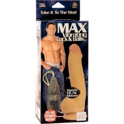 Calex Max Vibrating Cock And Balls