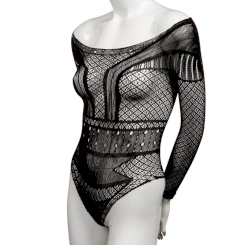 Calexotics - scandal shoulder body suit  - yksi koko