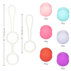 Calexotics - she-ology setti bolas kegel intercambiables 3