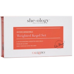 Calexotics - she-ology setti bolas kegel intercambiables 4