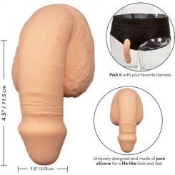 Calexotics - silikoni packing penis 12.75 cm flesh 2