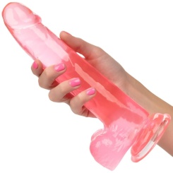 Calexotics - size queen dildo  pinkki 20.3 cm 5