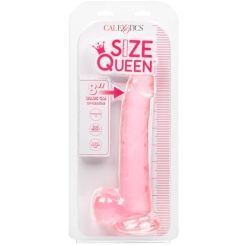 Calexotics - size queen dildo  pinkki 20.3 cm 6