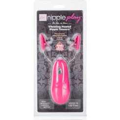 Calexotics - vibr heated nipple teasers  pinkki 1