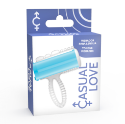 Casual Ring Tongue Vibrating Blue