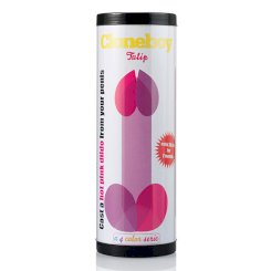 Diversia - joustava värisevä dildo  pinkki 17 cm -o- 3.3 cm