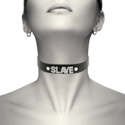 Coquette Choker Vegan Leather - Slave