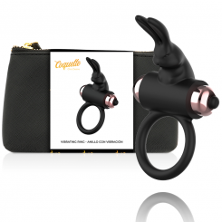 Coquette Cock Ring With Vibrator Black/...