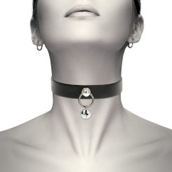 Coquette chic desire - tuplarengasvegan nahka choker