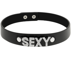 Coquette chic desire - sexy vegan nahka choker 1