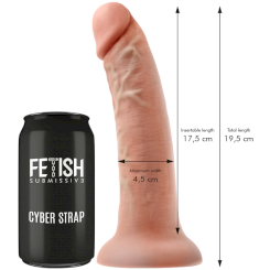 Fetish submissive cyber strap - valjaat kaukosäädöllä dildo watchme m technology 2