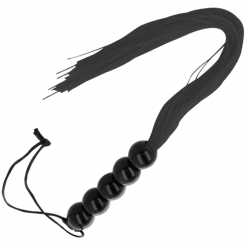 Darkness -  musta bondage whip with nahka handle