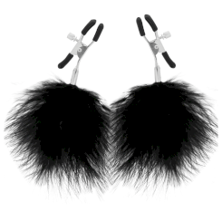 Darkness - Pom-pom Nipple Clamps 2