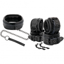 Ohmama fetish - spreader soft bar full nailon wrist restraints