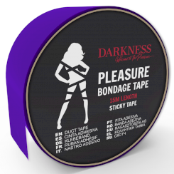 Darkness - Adhesive  Lila Bondage Tape...