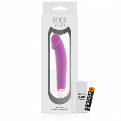 Dolce Vita  Realistic Purple Silicone