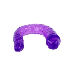 Baile - tupla dildo in  lila joustava jelly 2