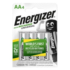 Energizer - alkaline power battery aa lr6 *4