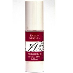 Extase sensual - heat effect hierontaöljy with pirulet feromoni 100 ml