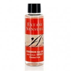 Extase sensual - heat effect hierontaöljy with passion fruit feromoni 100 ml 0