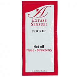 Extase sensual - mansikka heat stimulaattori oil 100 ml