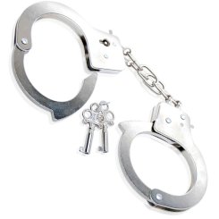 Metalhard - criss cross handcuff stainless steel restraints