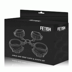 Fetish submissive origen - vegan nahka käsiraudat with neoprene lining