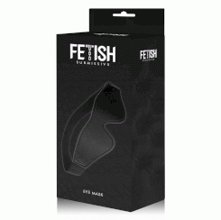 Fetish submissive origen - vegan nahka maski with neoprene lining