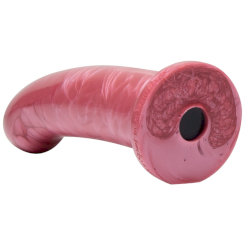 Herspot fleshlight - curved dildo  golden ruusunpunainen l 2