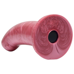 Herspot fleshlight - curved dildo  golden ruusunpunainen m 2