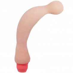 Diversia - joustava värisevä dildo  pinkki 21 cm -o- 4.9 cm