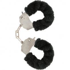 Furry Fun Cuffs Bondage Black