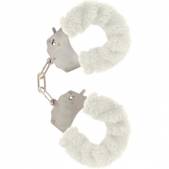 Furry Fun Cuffs Bondage White