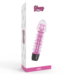 Glossy Axel Vibrator Pink