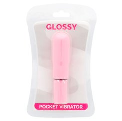 Glossy - Pocket Vibraattori  Pinkki